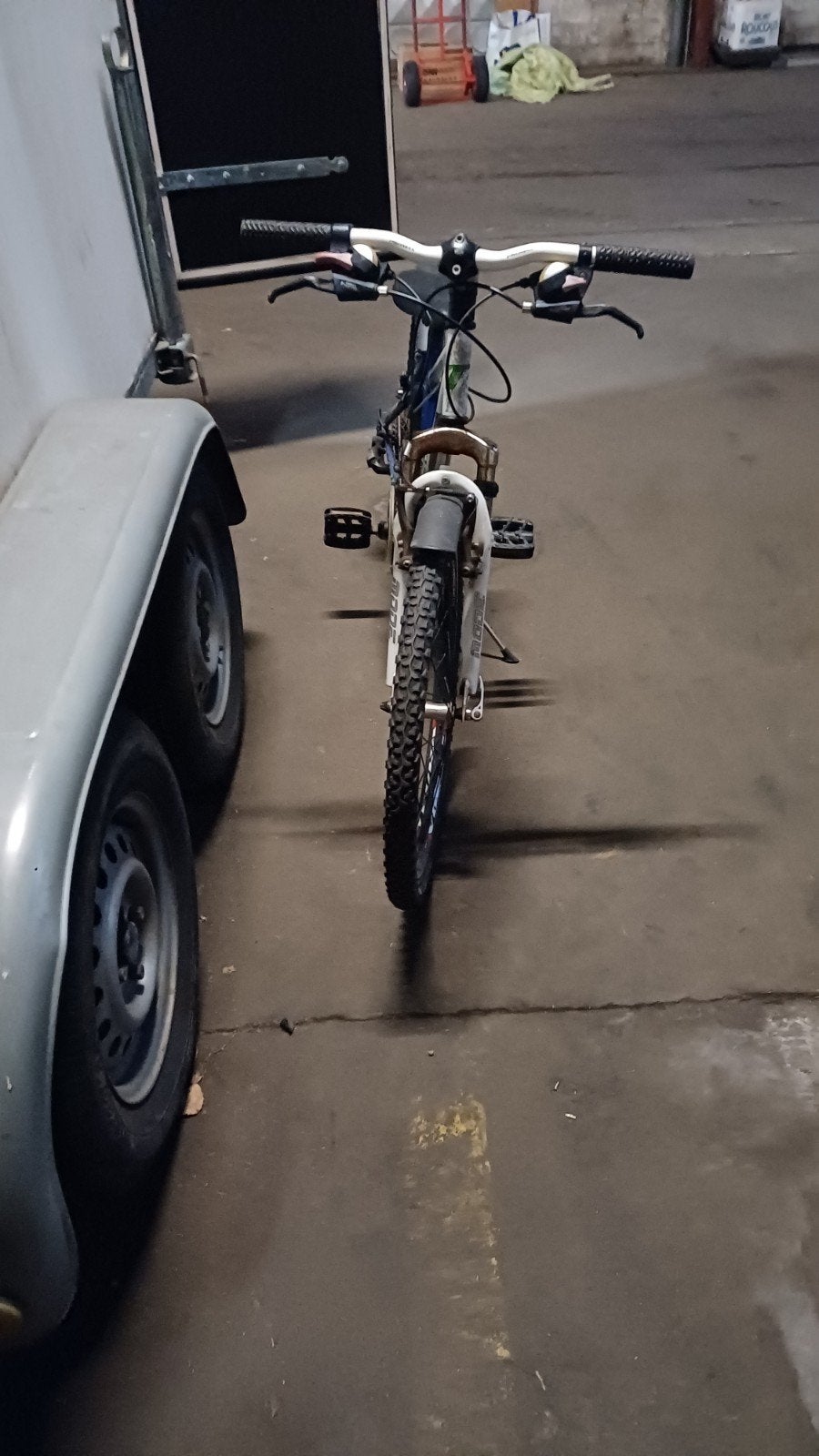 fiets, Ophalen