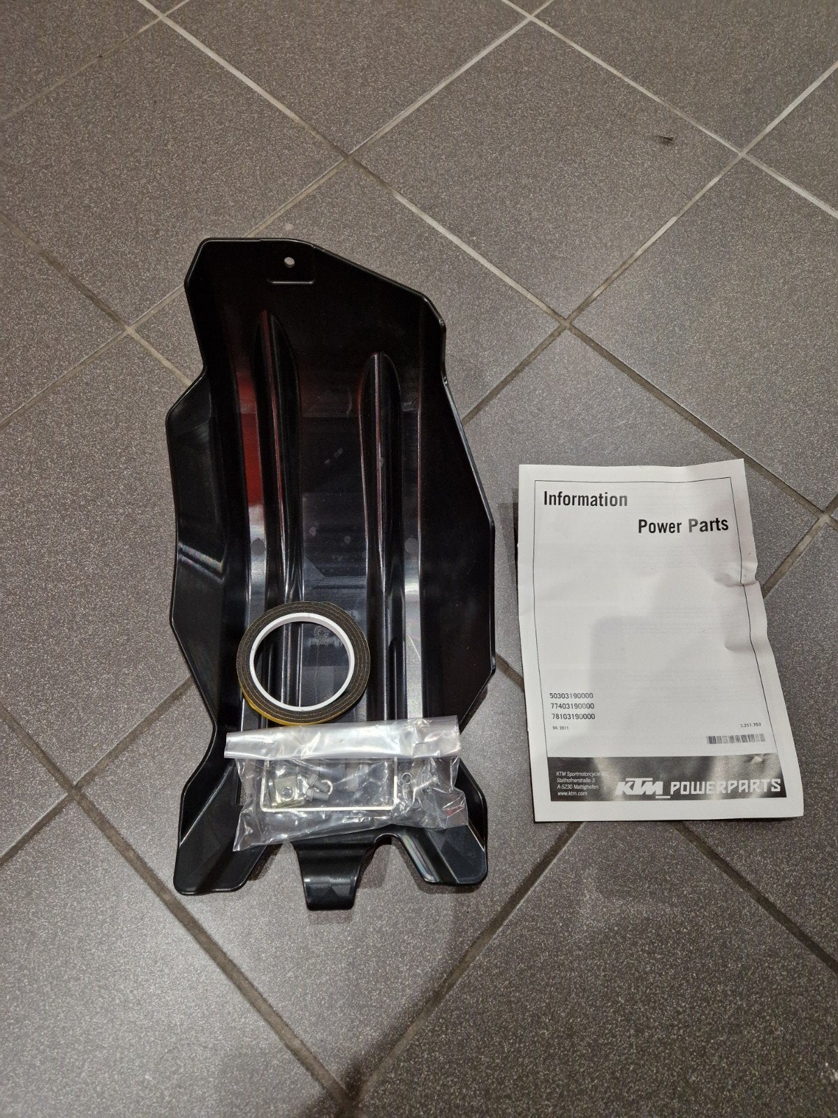 Ktm skidplate exc 450-500 2012-2016 nieuw, Enlèvement ou Envoi, Neuf