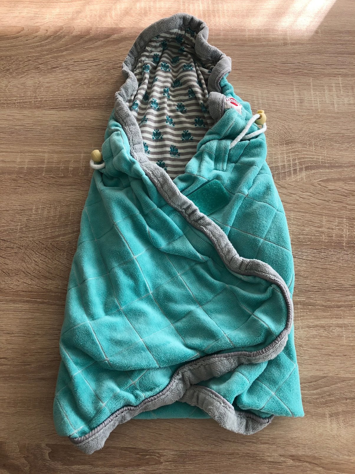 Lodger wikkeldeken, Kinderen en Baby's, Ophalen of Verzenden, Zo goed als nieuw, Lodger