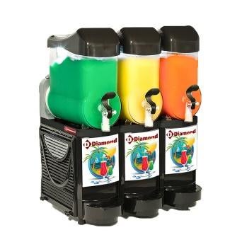 Machine- distributeurs granita & sorbet, 3x 10 Lt., Envoi, Neuf, Article de fête