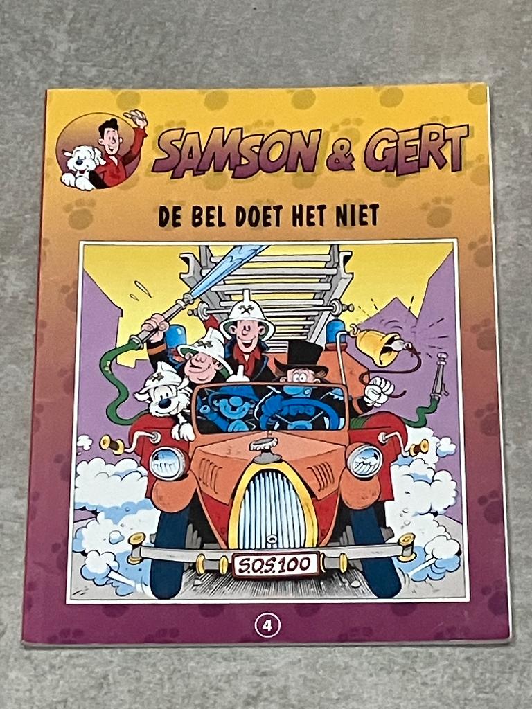 Samson en Gert - 4 - De bel doet het niet, Eén stripboek, Ophalen of Verzenden, Gelezen