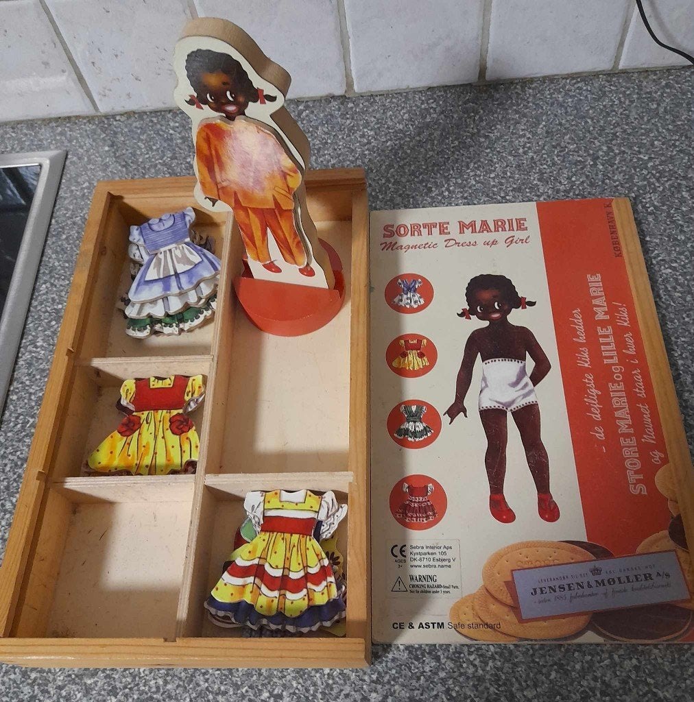 Houten magnetische aankleed pop, Ophalen of Verzenden