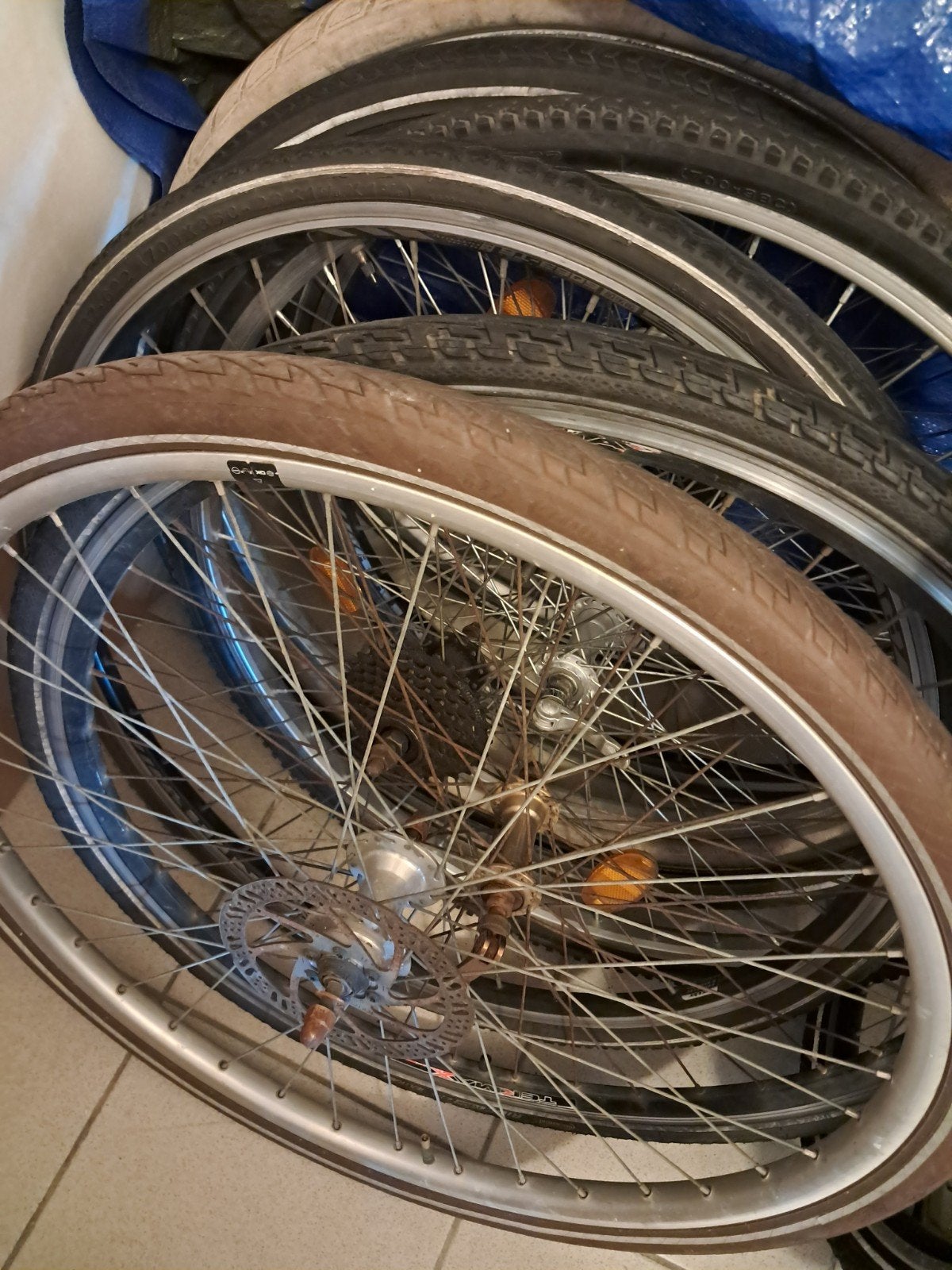 Wielen, Ophalen