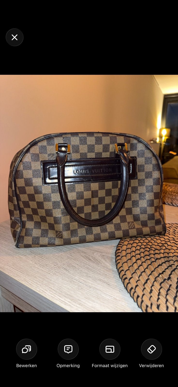 Nouveau prix Louis Vuitton Nolita Damier Eene Authentic, Enlèvement ou Envoi, Utilisé
