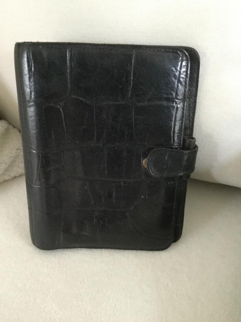 Lederen echte MULBERRY AGENDA, Ophalen of Verzenden