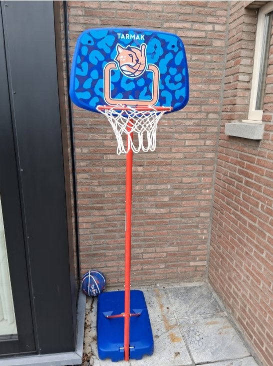 Tarmak K500 basketbalstandaard - zo goed als nieuw, Sports & Fitness, Enlèvement, Comme neuf, Anneau, Panneau ou Poteau