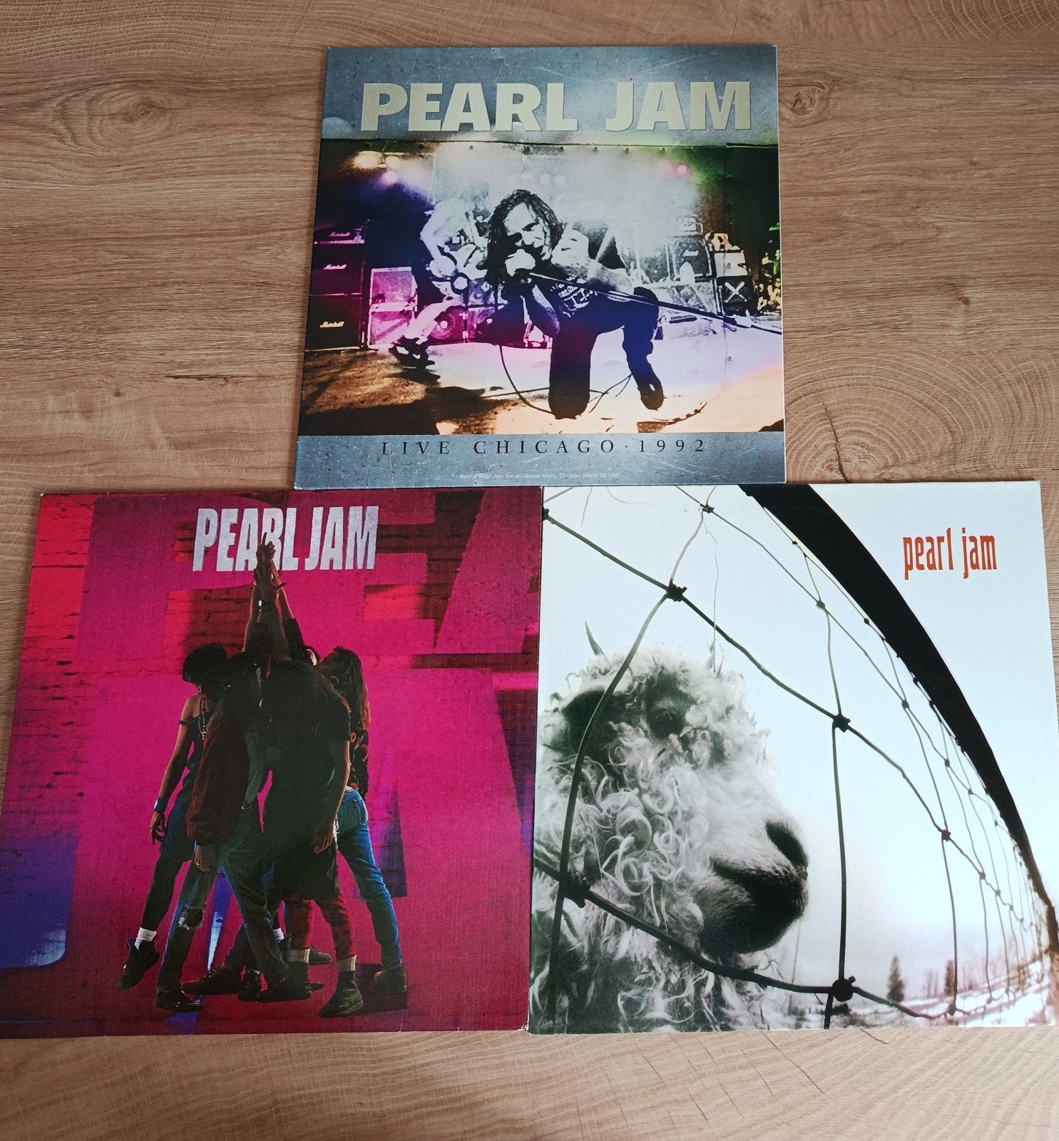 Lot de 03 vinyles du groupe Pearl Jam, Cd's en Dvd's, Vinyl | Rock, Ophalen, Zo goed als nieuw, Alternative Rock