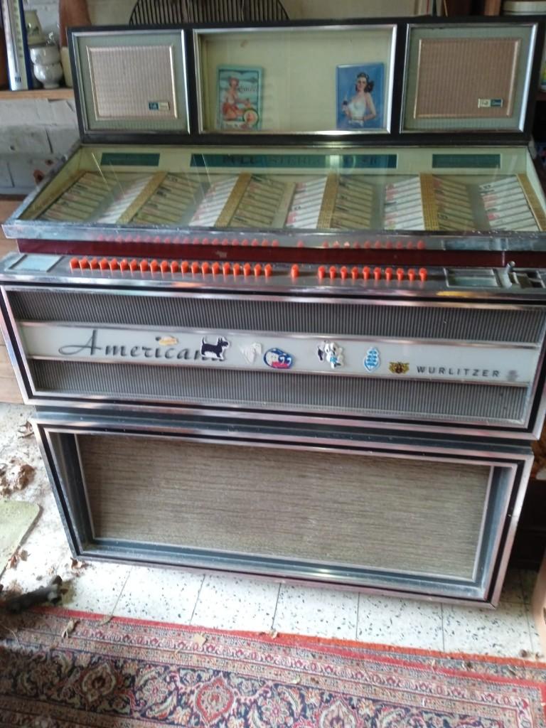Jukebox Wurlitzer, Ophalen, Gebruikt, Wurlitzer