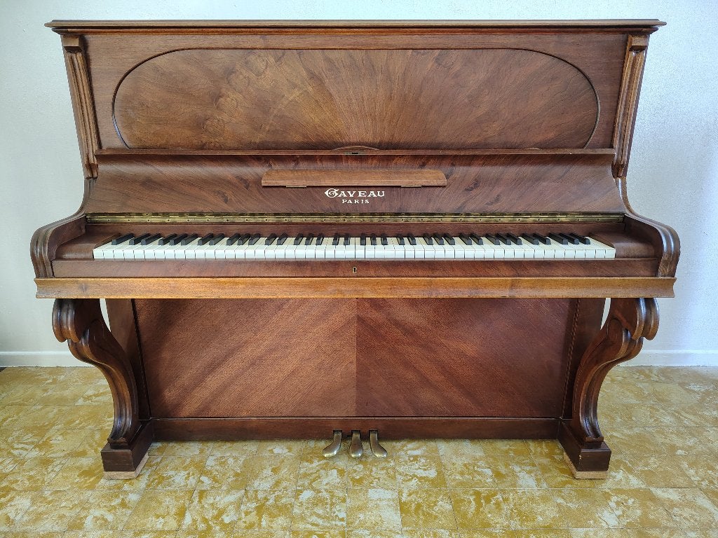 Buffet de piano Gaveau [Rénové] avec banquette de piano, Musique & Instruments, Pianos, Enlèvement, Comme neuf, Brun, Piano
