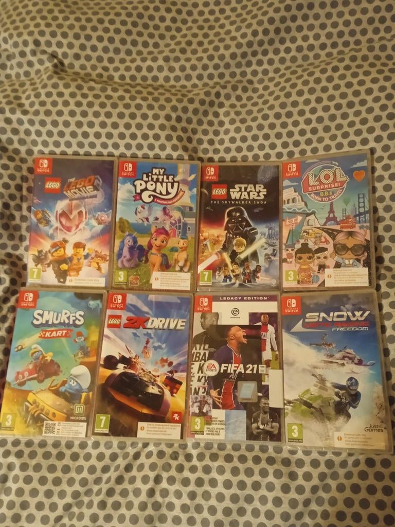 8 Nieuwe Nintendo Switch Games, Games en Spelcomputers, Ophalen, Nieuw
