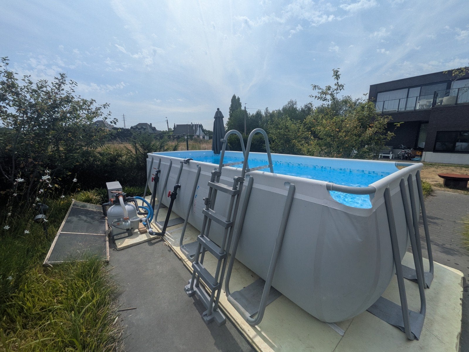 meilleur moyen de piscine hors sol, Jardin & Terrasse, Piscines, Comme neuf, Piscines hors sol, 120 cm ou plus, 400 cm ou plus