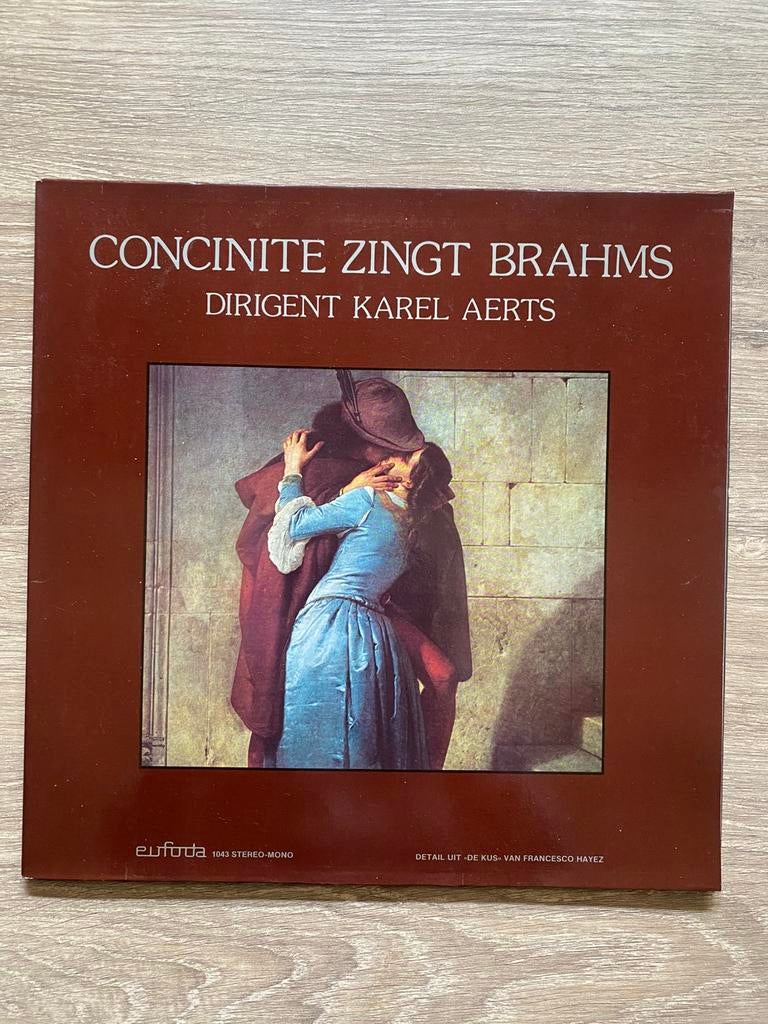 Vinyl Concinite chante Brahms, Enlèvement ou Envoi, Comme neuf