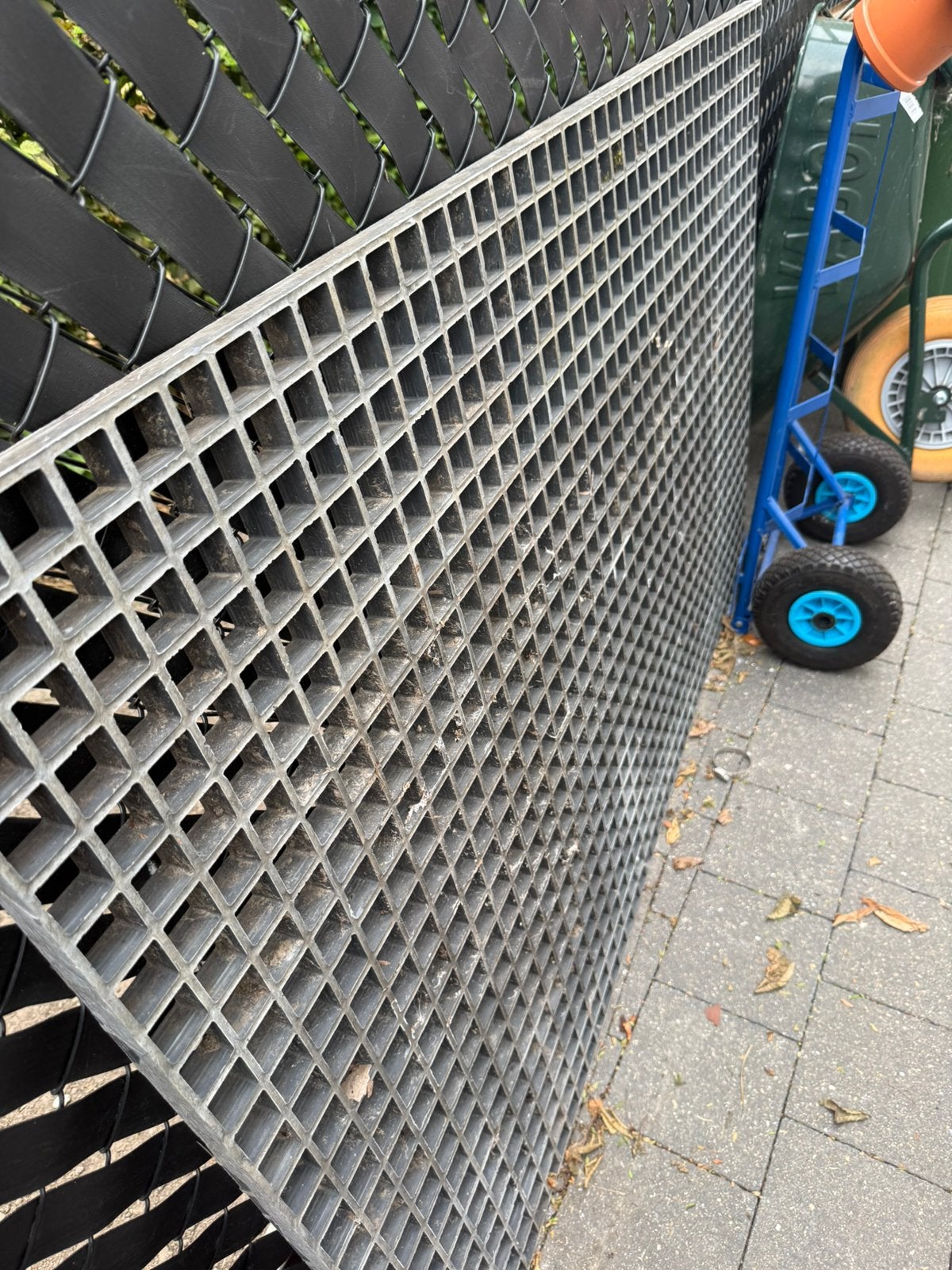 Rooster harde plastiek, Tuin en Terras, Gaas en Draad, Ophalen, Zo goed als nieuw