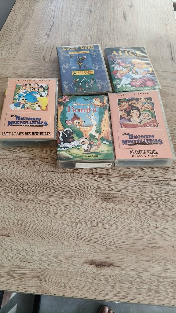 Cassette video, À partir de 6 ans, Enlèvement ou Envoi, Dessin animé, Français