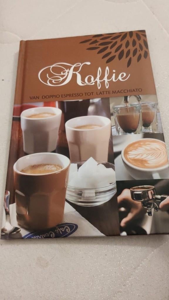 Koffie -Van doppio espresso tot latte macchiato, Enlèvement ou Envoi, Utilisé