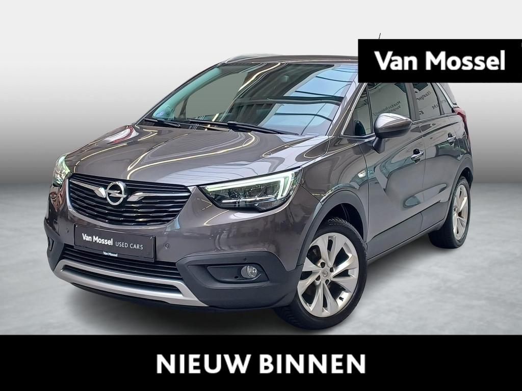Opel Crossland X 1.2T 6MT 110pk Innovation, Auto's, Voorwielaandrijving, Zwart, 1245 kg, Bedrijf