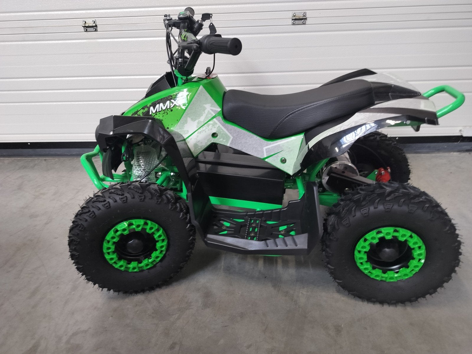 Nieuwe Ultra 1000 watt elektrische kinder quad groen, Nieuw
