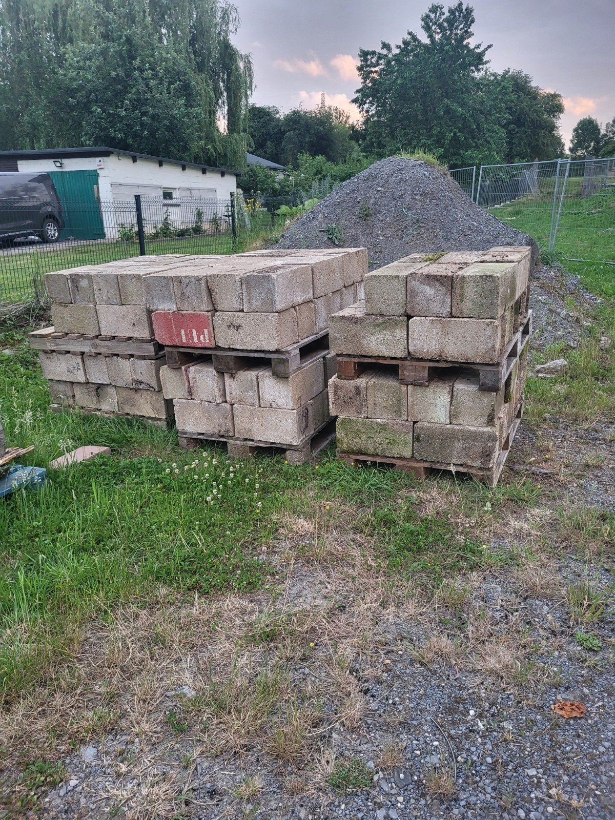 Blocs béton de 20 cm (pleins), Bricolage & Construction, Briques, Béton, Enlèvement