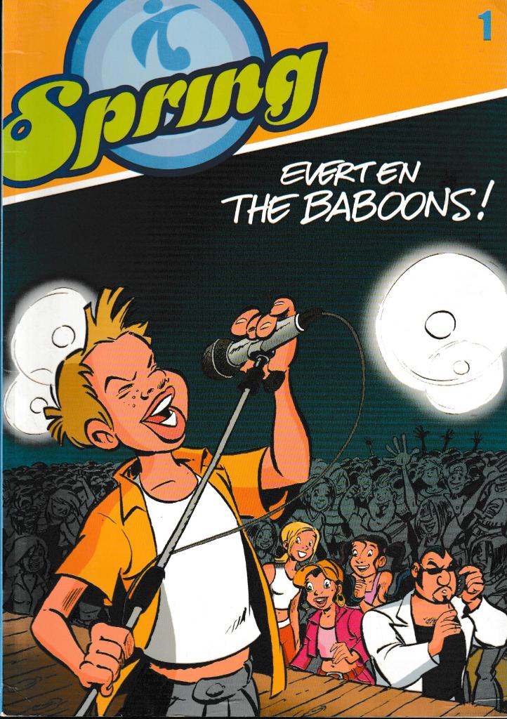Zes strips Spring nummers 1 tot en met 6 - volledige reeks., Envoi