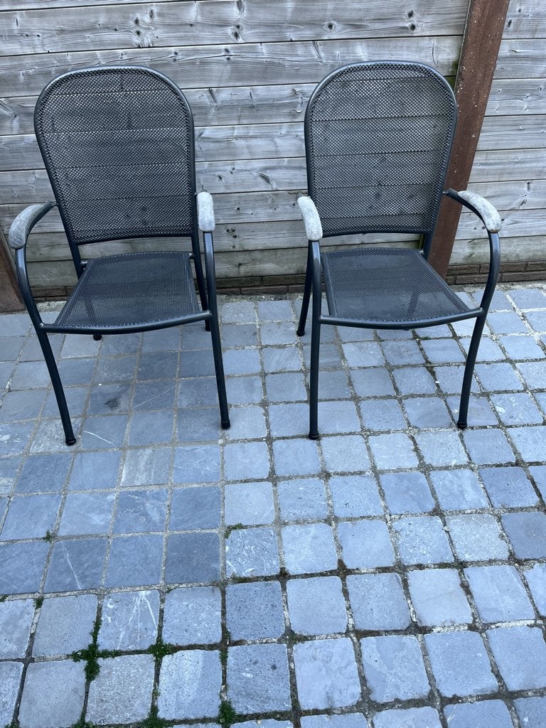 tuinmeubelen, Tuin en Terras, Ophalen, Zo goed als nieuw, Metaal