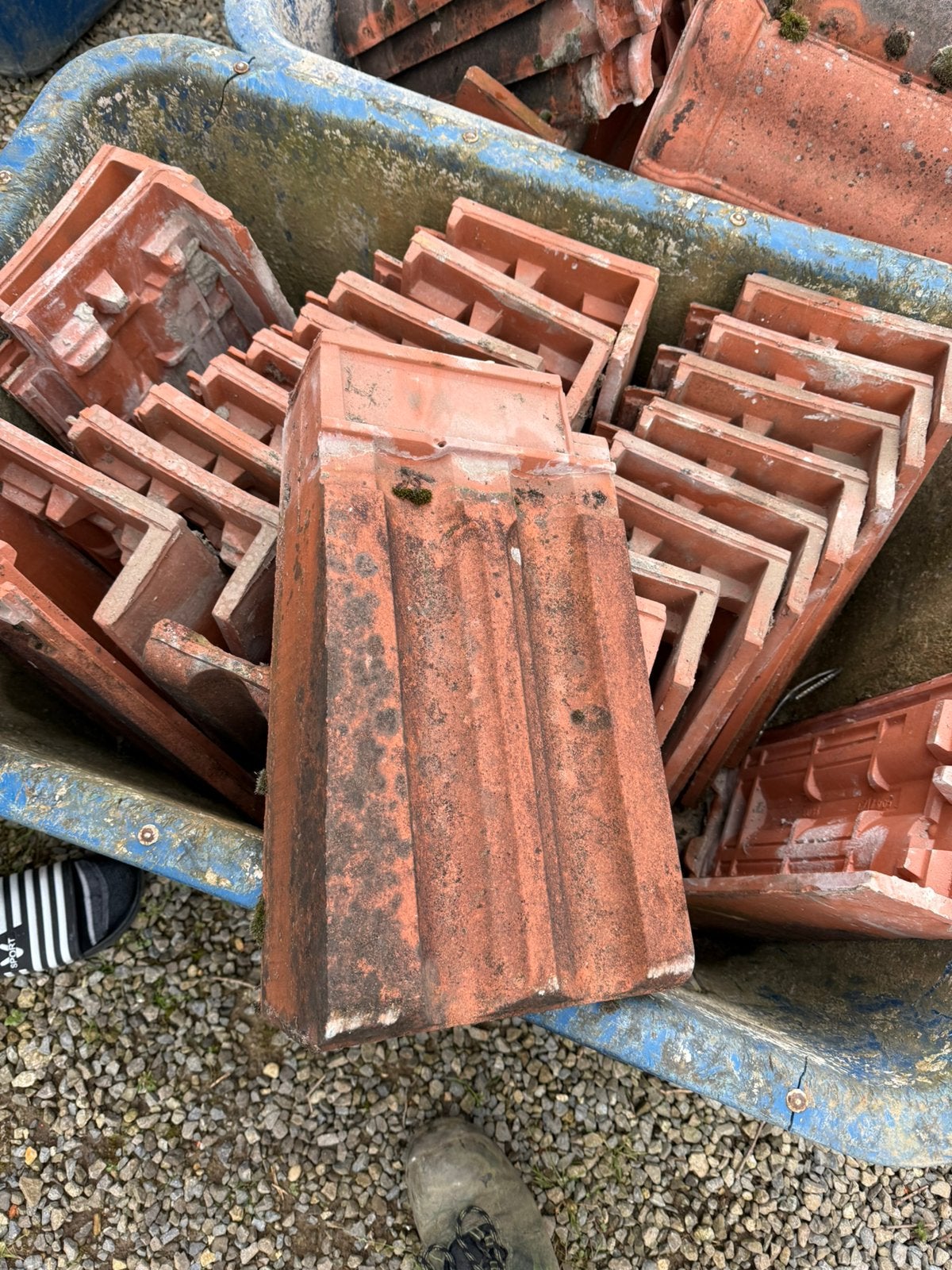 TTR dakpannen te koop – compleet pakket – €400, Doe-het-zelf en Bouw, Dakpannen en Dakbedekking, Ophalen, Zo goed als nieuw, Dakpannen