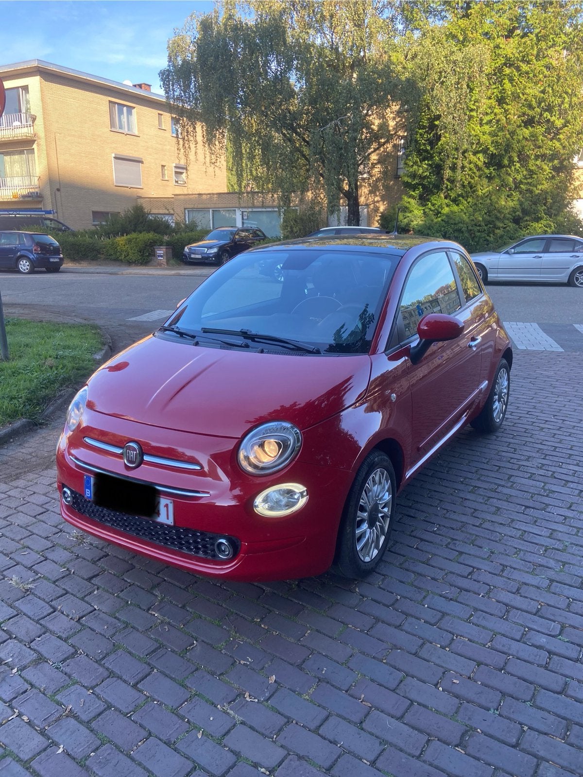 Fiat 500 1.0 Hybrid (RED) - 2022 - Slechts 26.000 km, Auto's, Voorwielaandrijving, 4 zetels, Stof, 1055 kg