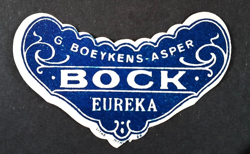 Etiquette. Brasserie Boeykens. Asper., Envoi, Utilisé, Autres types, Autres marques