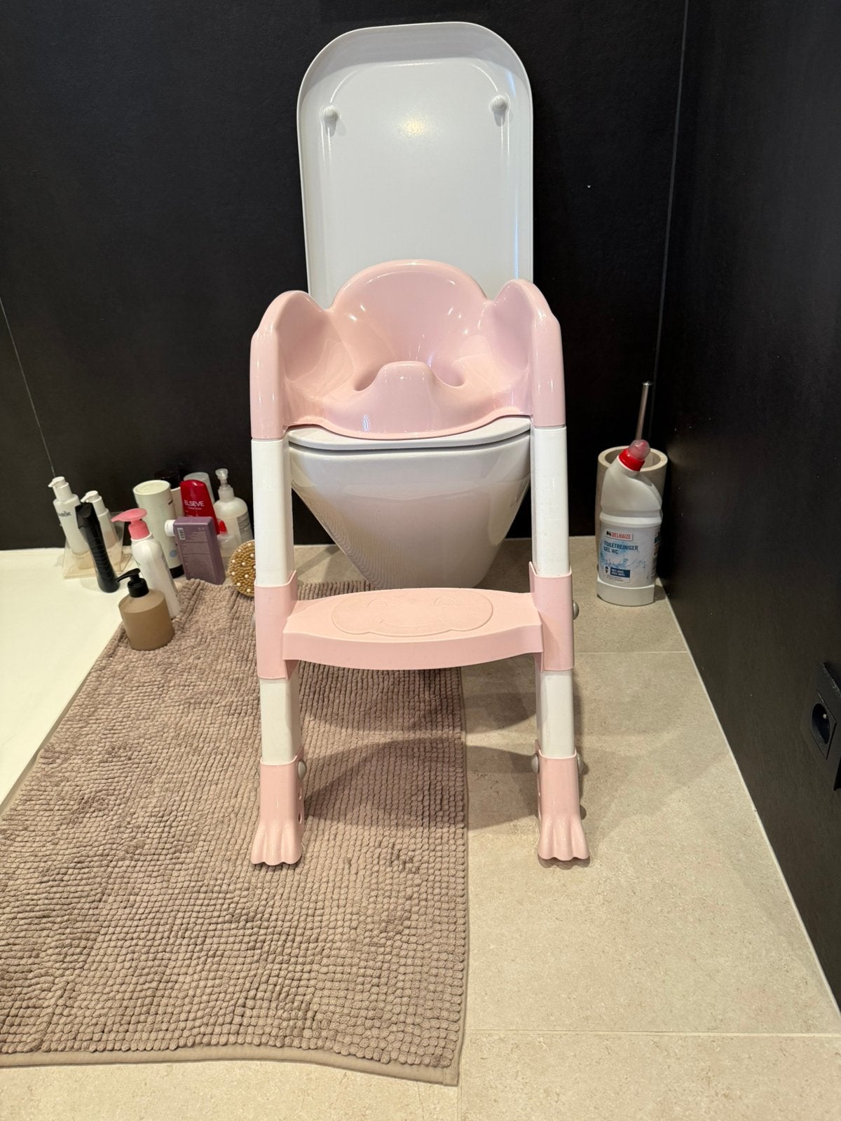 Thermobaby wc zitje met opstap wc verkleiner WC stoel, Kinderen en Baby's, Badjes en Verzorging, Ophalen, Zo goed als nieuw