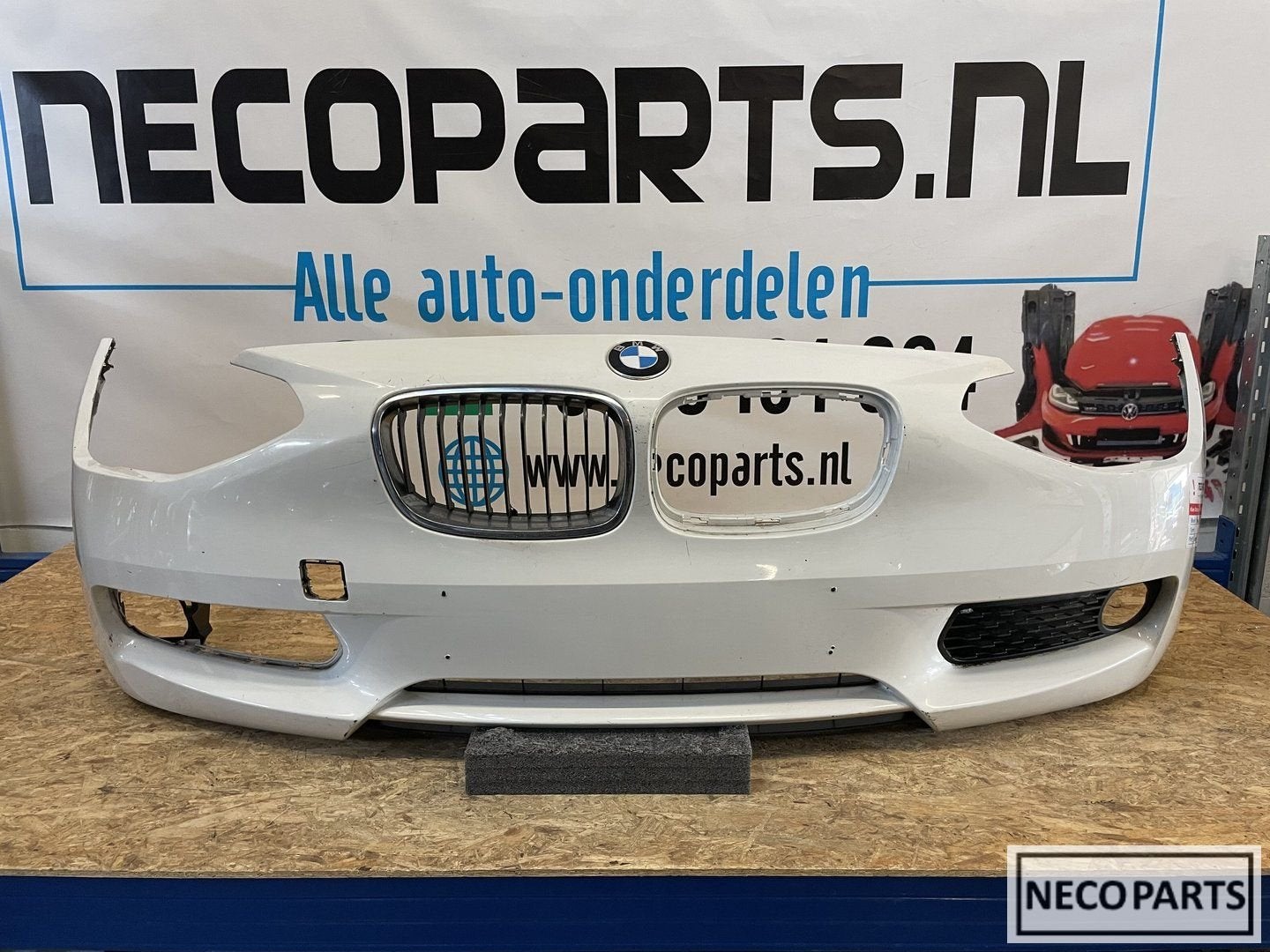 BUMPER BMW 1 SERIE F20 F21 VOORBUMPER ORIGINEEL 2010-2015, Gebruikt, -, -, Ophalen of Verzenden