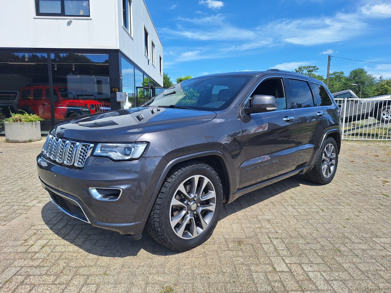 Jeep Grand Cherokee 3.0 crd E6 cargo léger, Autos, Cuir, Argent ou Gris, Achat, Entreprise