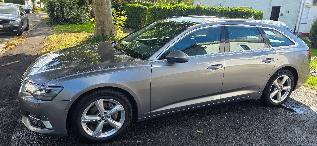 Audi A6 Avant 40 TDI 204 ch S tronic – 2019, Autos, Cuir, Euro 6, Noir, 5 portes
