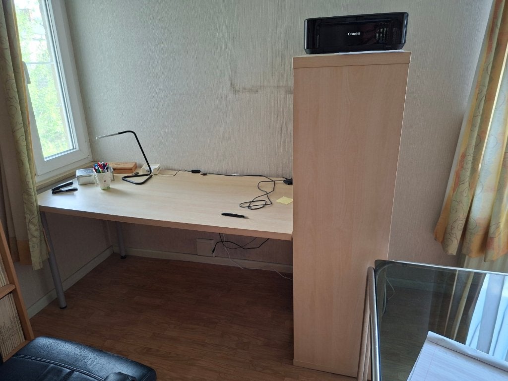 Bureau, Maison & Meubles, 190 cm, Enlèvement, Utilisé, IKEA