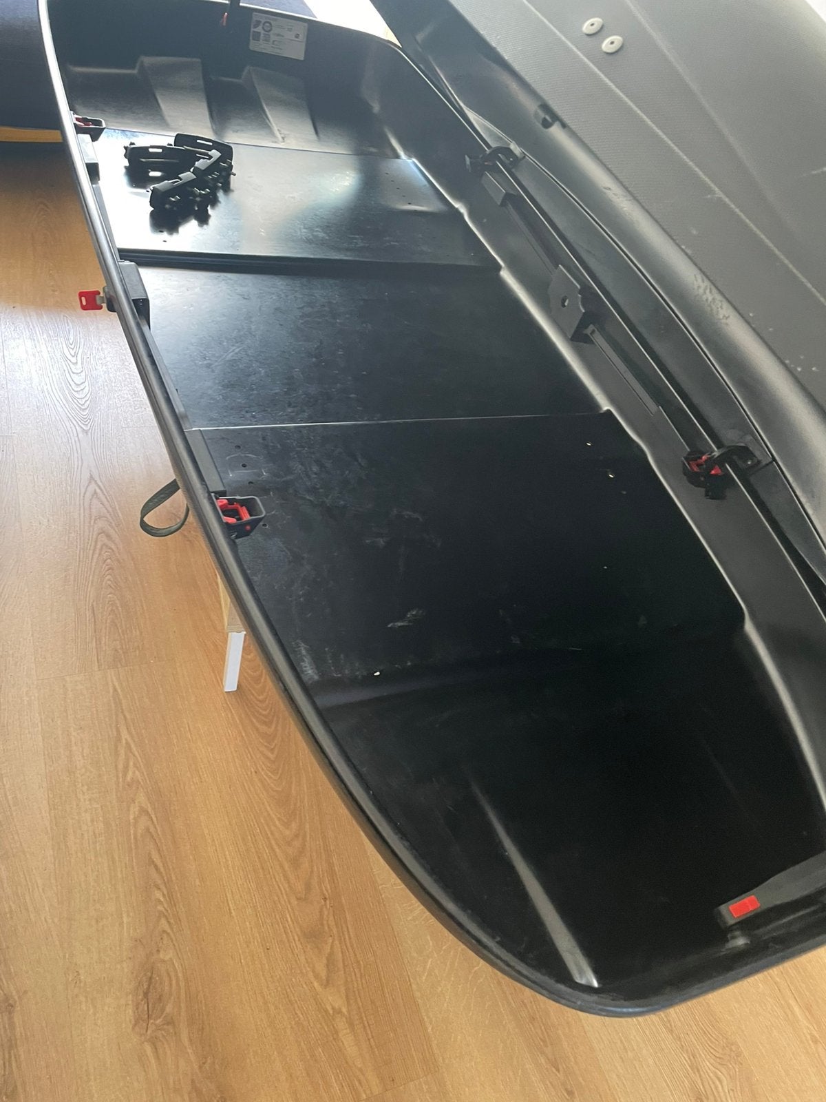 Verkocht!!!! Dacia dakkoffer 195 x 70 x 40 cm, Autos : Divers, Coffres de toit, Utilisé, Enlèvement