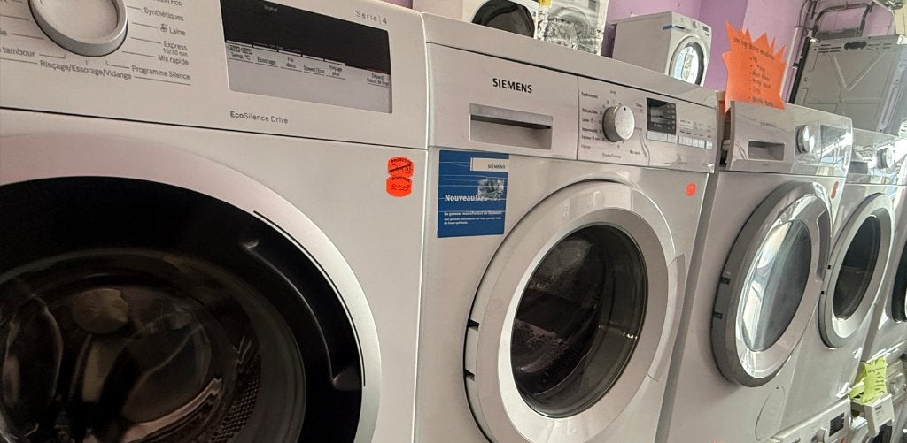 Lave linge 8kg.SIEMENS Série IQ 500 écran Tactiles 1400 ess., Enlèvement, Utilisé, Séchoir à linge