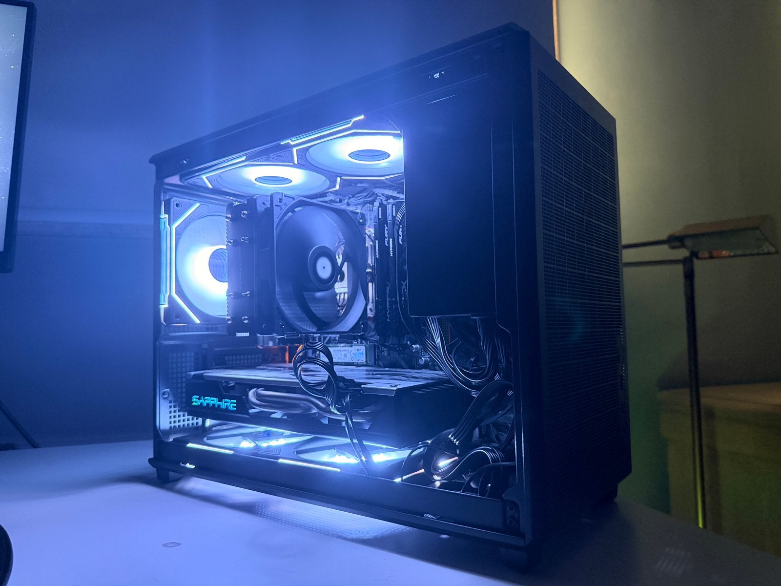 Gaming PC Ryzen 5 3600 / RX 580 8GB / 16GB RAM / 512GB NVMe, Computers en Software, Verzenden, Zo goed als nieuw, Gaming, SSD