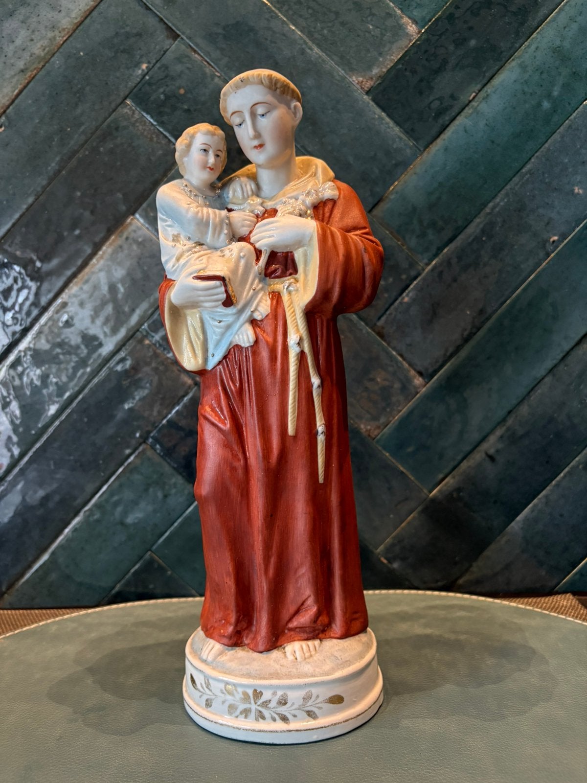 Sint Antonius. Beeld antiek, Ophalen