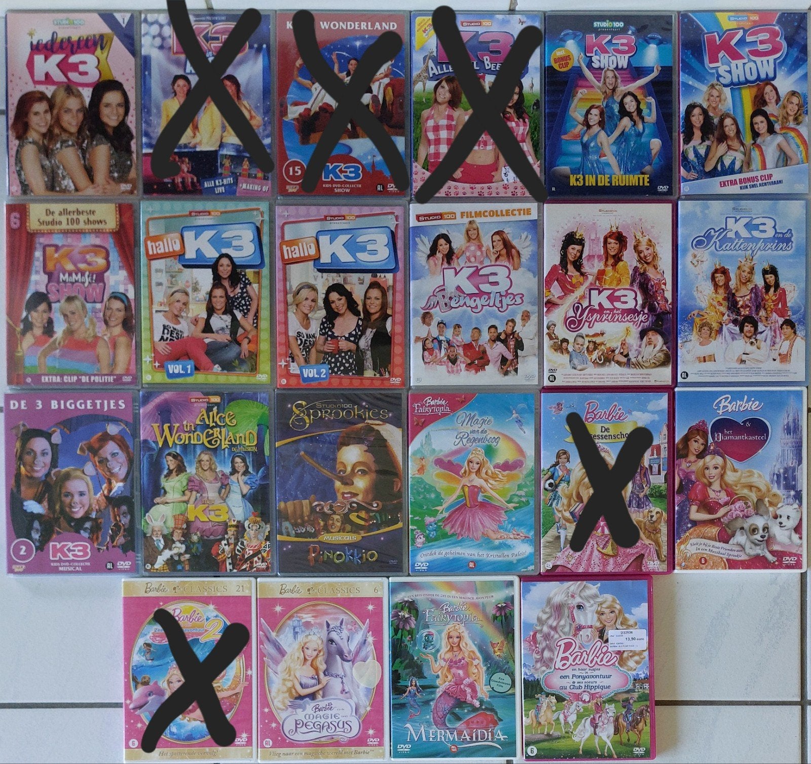 Dvd's K3 Barbie, Ophalen of Verzenden, Show