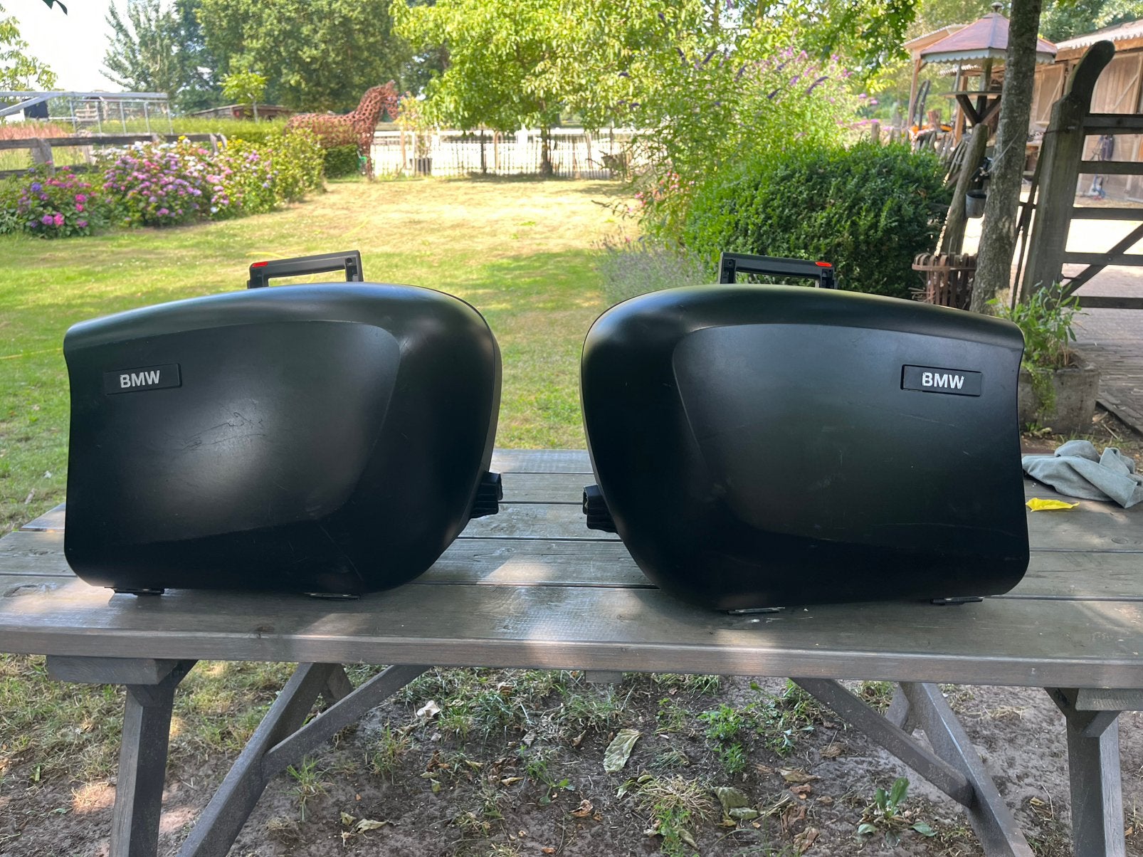Bmw koffers rt 1200 ,st 1200, Ophalen, Gebruikt