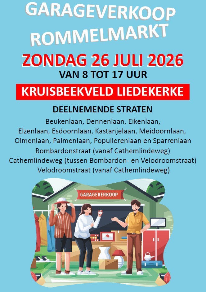 Garageverkoop/Rommelmarkt, Tickets & Billets, Loisirs | Parcs d'attractions