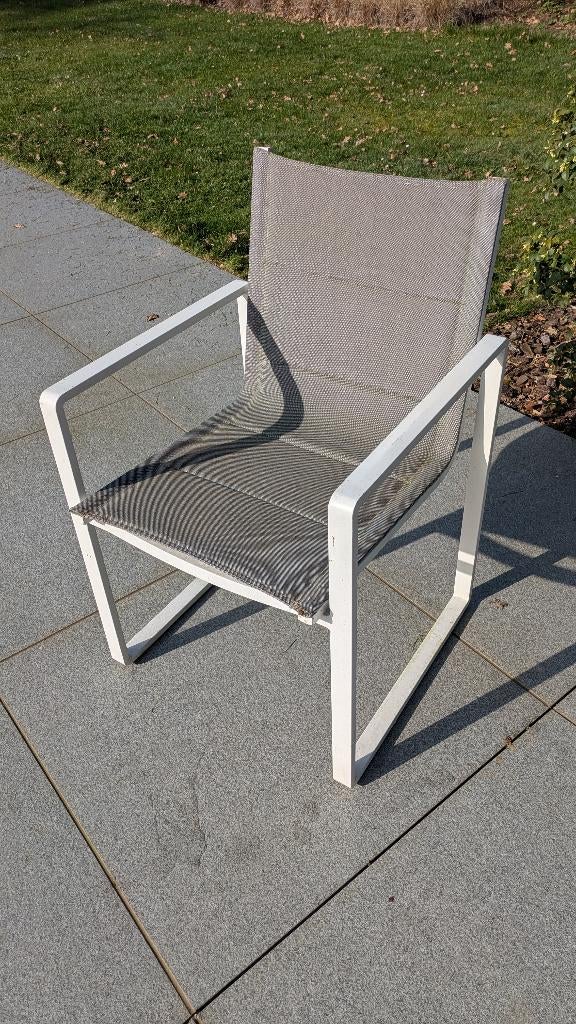 Tuinstoelen (set van 6), Tuin en Terras, Tuinstoelen, Ophalen, Zo goed als nieuw, Textileen