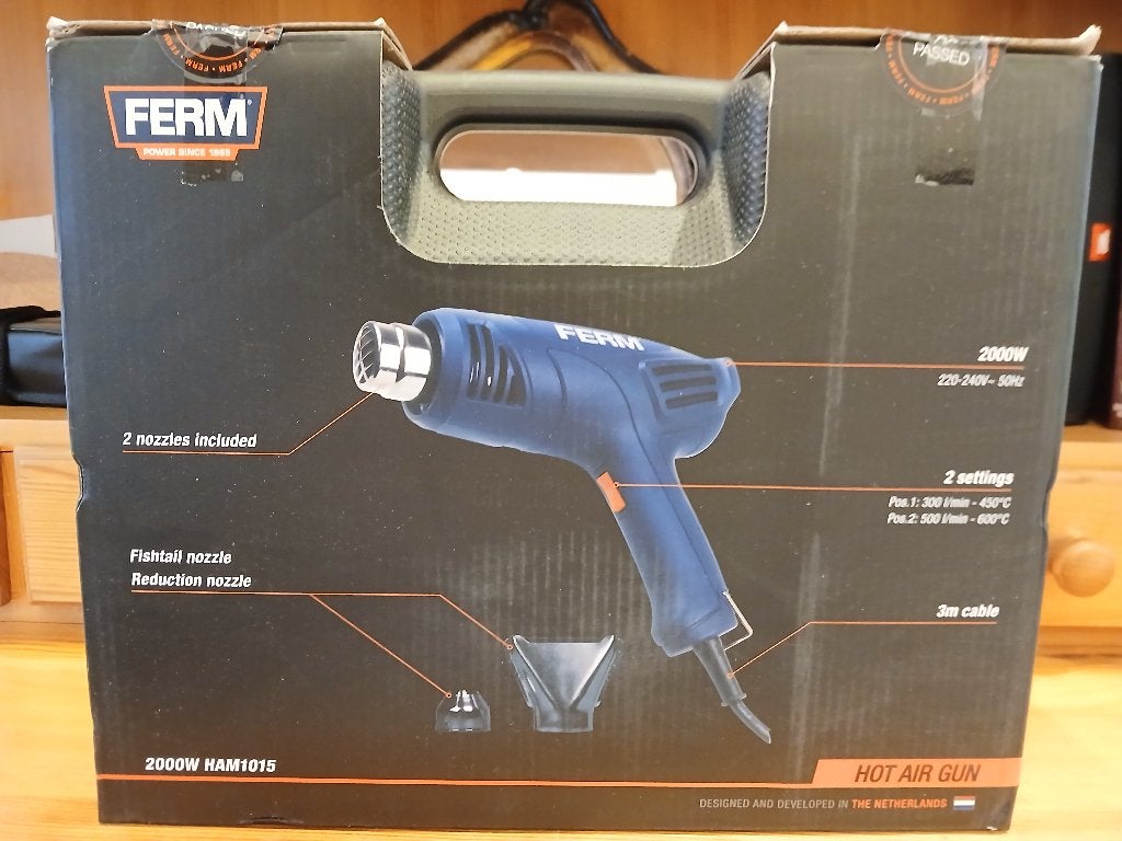 Heteluchtpistool, Ophalen, Nieuw, Overige typen, Ferm