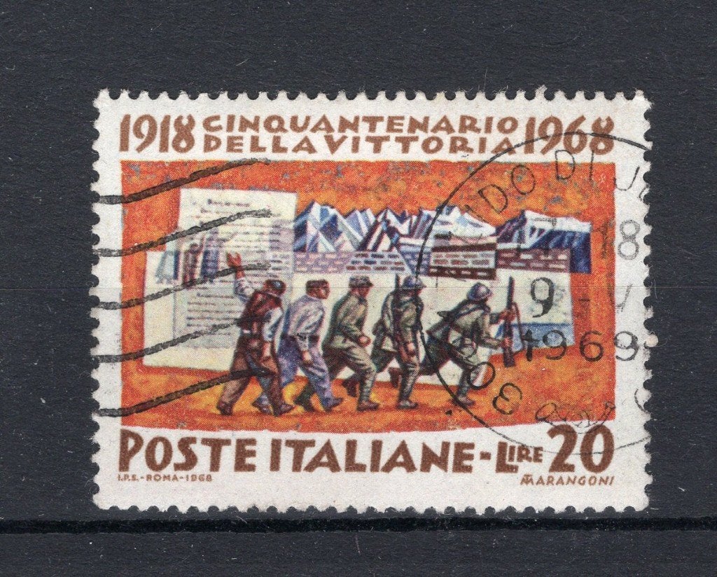 ITALIE Yt. 1022 estampillée 1968, Envoi, Affranchi