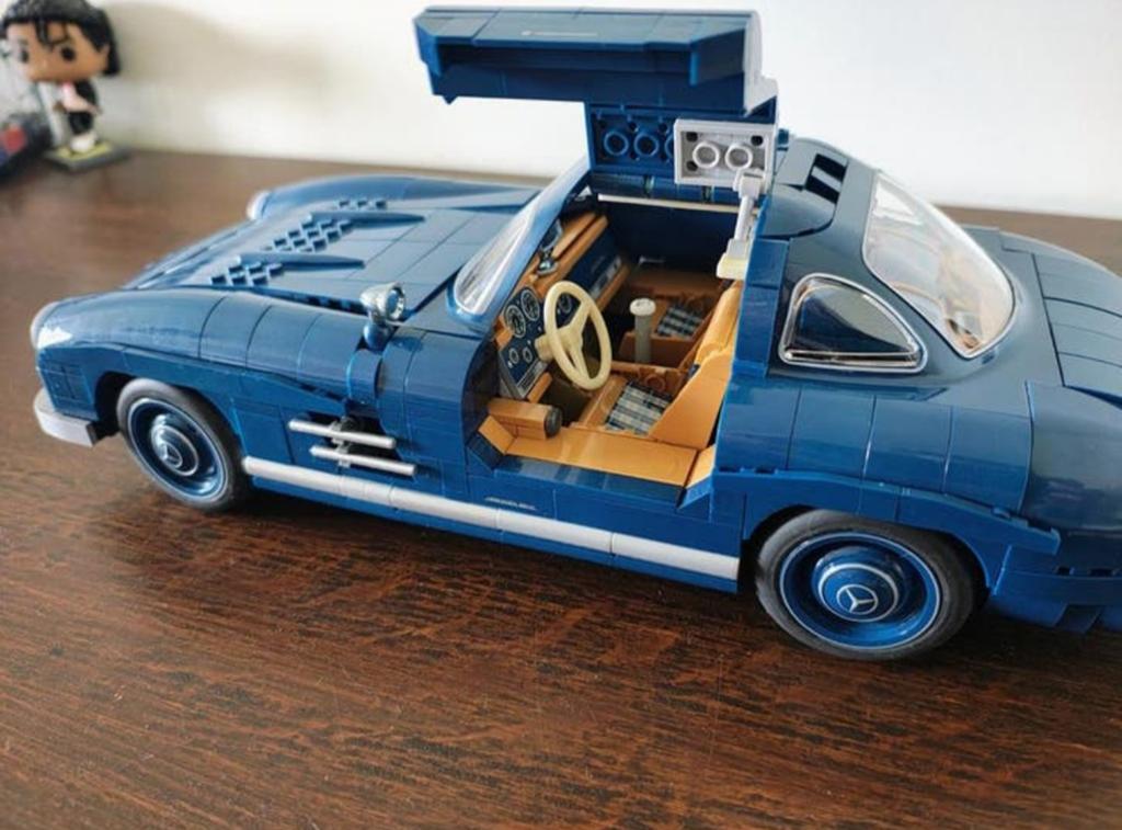 Mercedes 300sl 300 SL Hot Wheels Mattel Brick Shop, Enlèvement ou Envoi