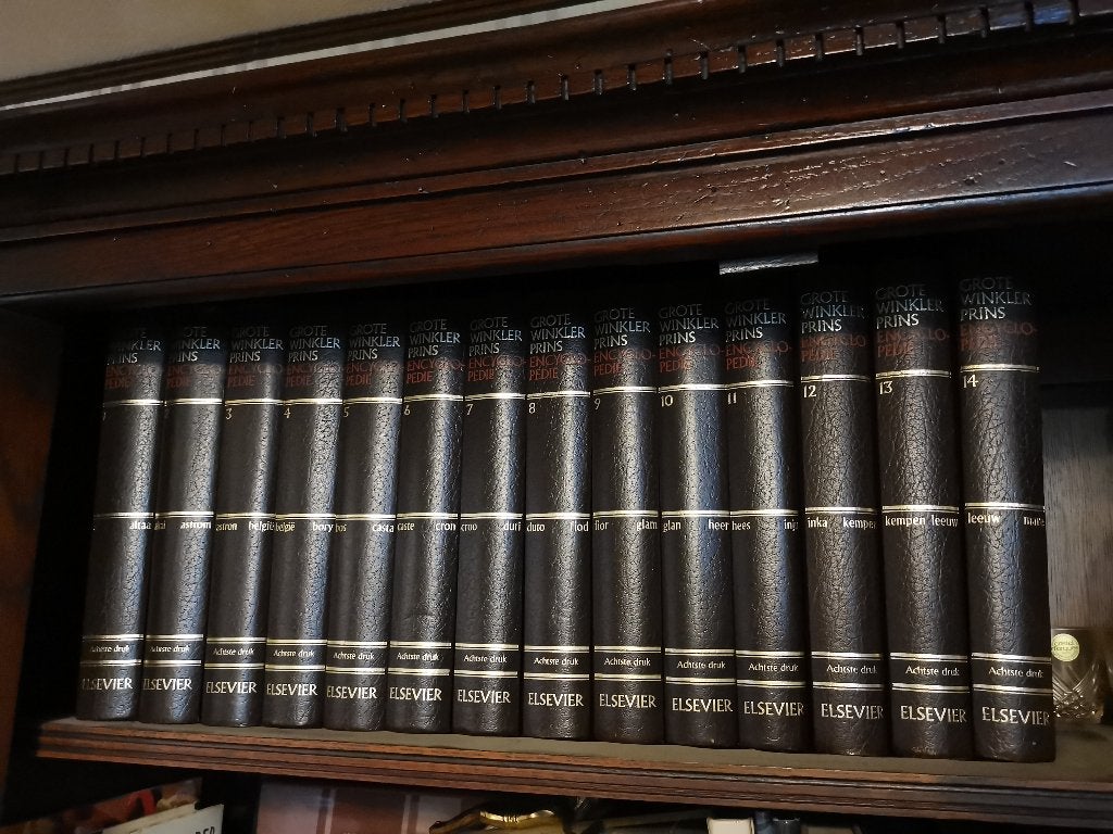 Winkler Prins Encyclopedie - Complete 25-delige set, Livres, Série complète, Enlèvement, Elsevier, Général