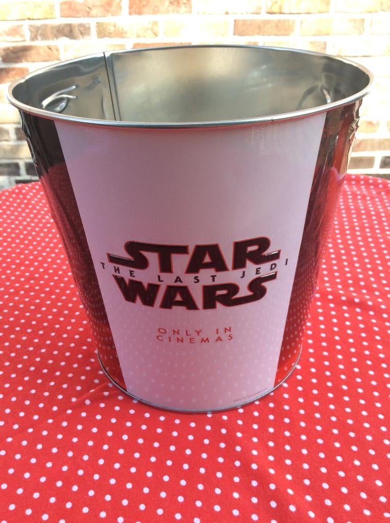 STAR WARS POPCORN BEKER NIEUW, Verzamelen, Star Wars, Ophalen of Verzenden, Nieuw, Gebruiksvoorwerp