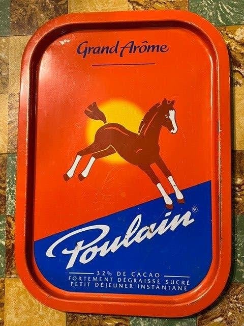 Oud dienblad Cacao Poulain, Verzamelen, Ophalen