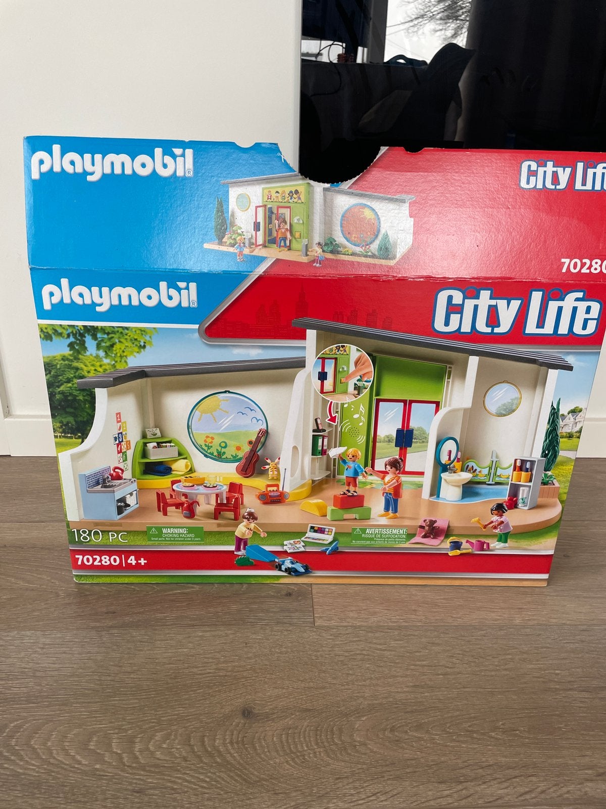 Playmobil City life kleuterschool/kinderdagverblijf 70280, Kinderen en Baby's, Speelgoed | Playmobil, Ophalen, Gebruikt, City life