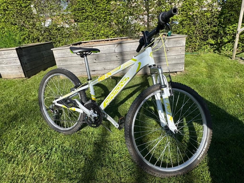 Vélo Enfant Diamond Pro24 +-8/12ans +-1,3m/1,5m, Fietsen en Brommers, Ophalen, Gebruikt, Diamond