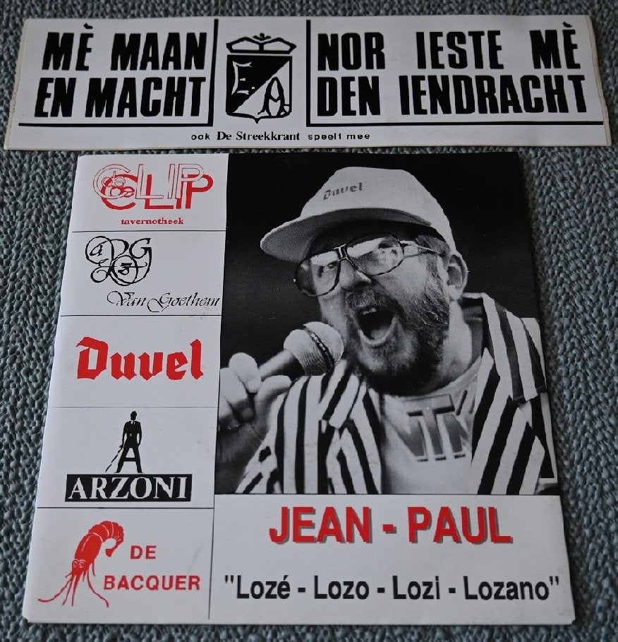 Single / Duvel / Eendracht Aalst / Lozano / Jean - Paul, Verzenden, Zo goed als nieuw, Overige typen