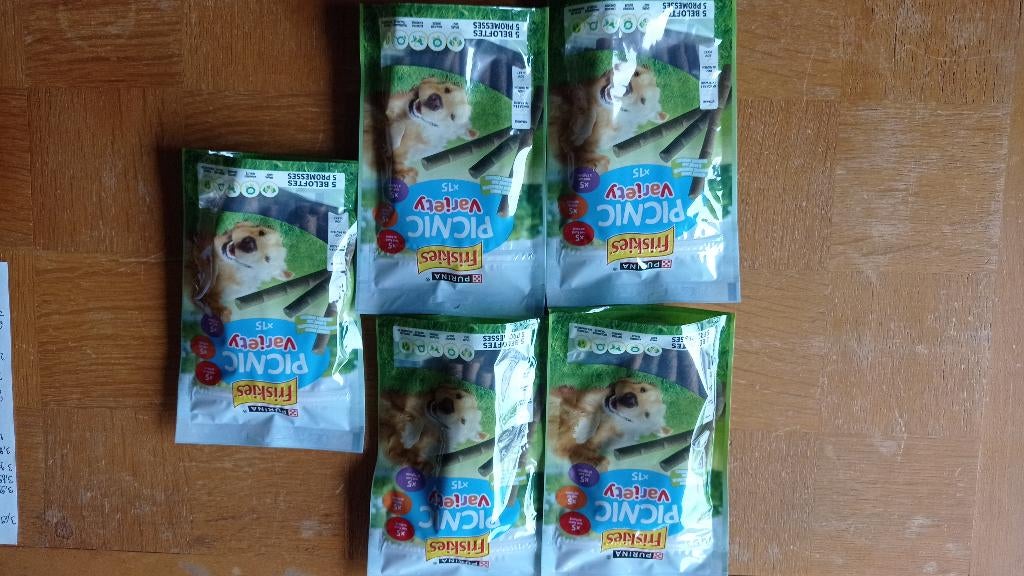 Purina Friskies Picnic variety hond, Ophalen, Hond